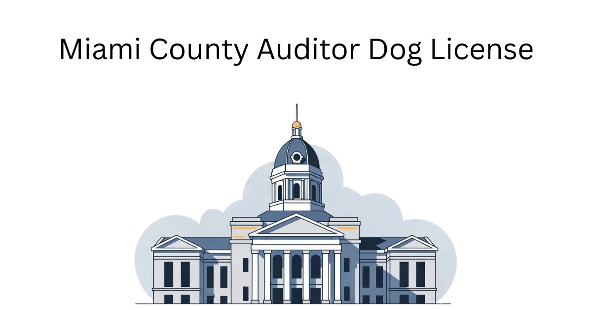Miami County Auditor Dog License