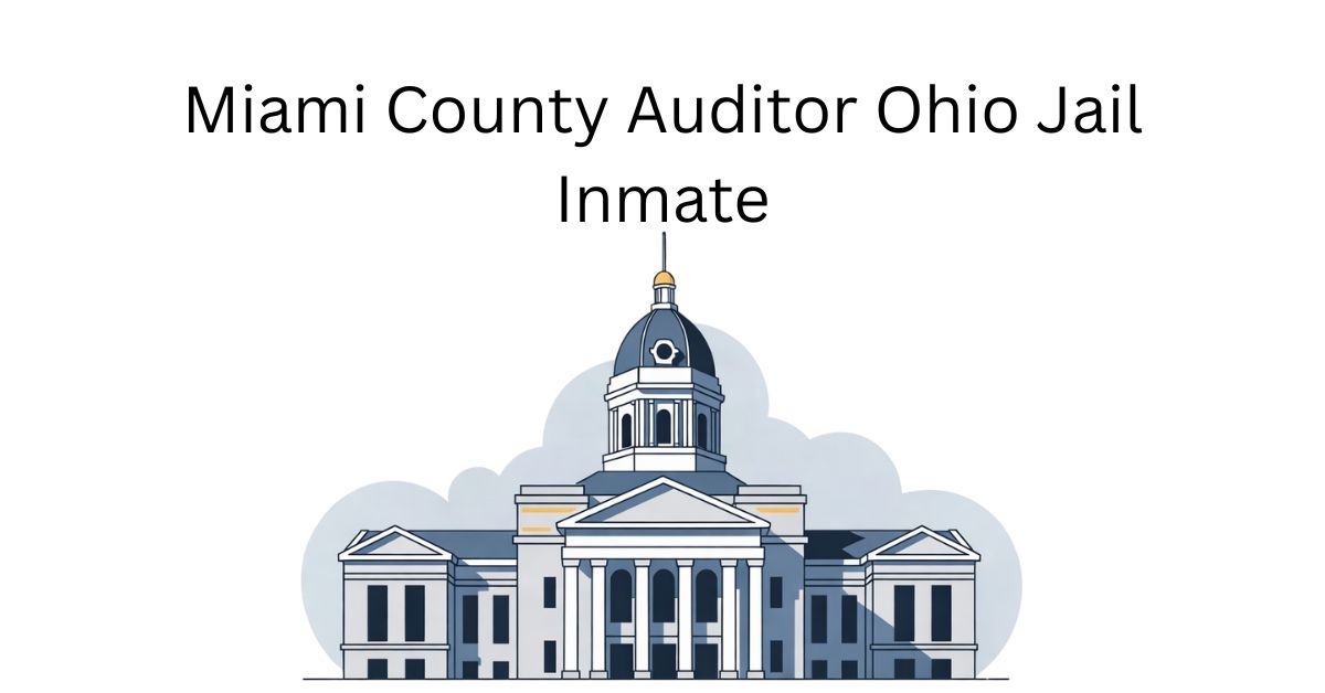 Miami County Auditor Ohio Jail Inmate