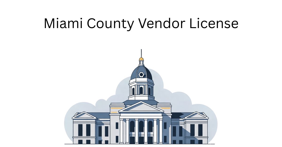 Miami County Vendor License